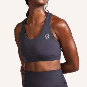 Peloton Advance Racerback Bra in Charcoal Gray Sz M